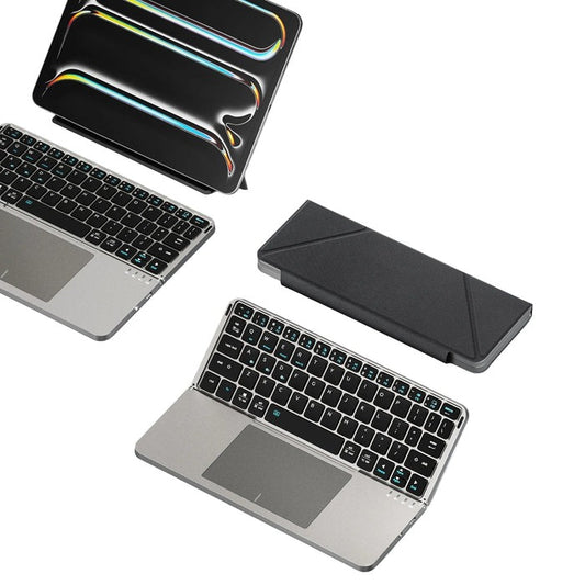 TechLixora™ Foldable Bluetooth Keyboard with Touchpad