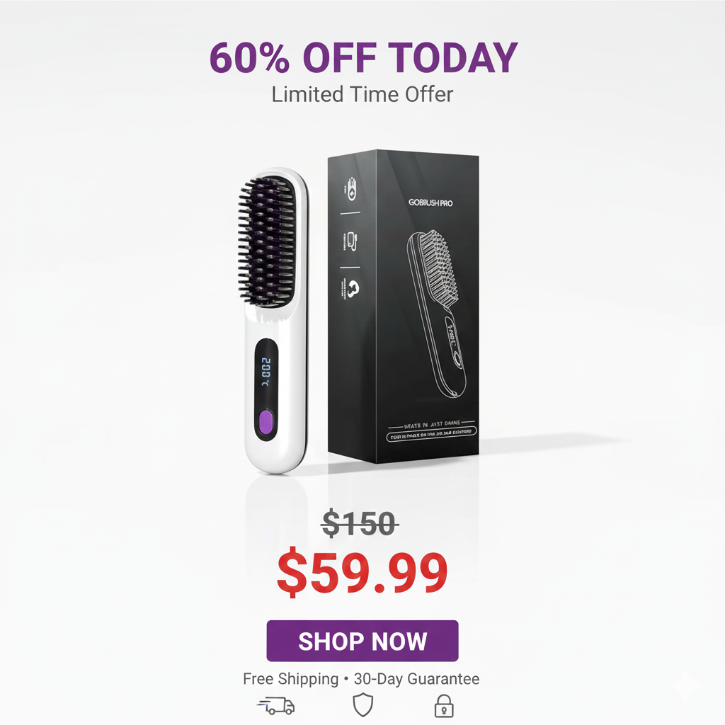 Lixora GoBrush Pro -  The Short Hair Specialist