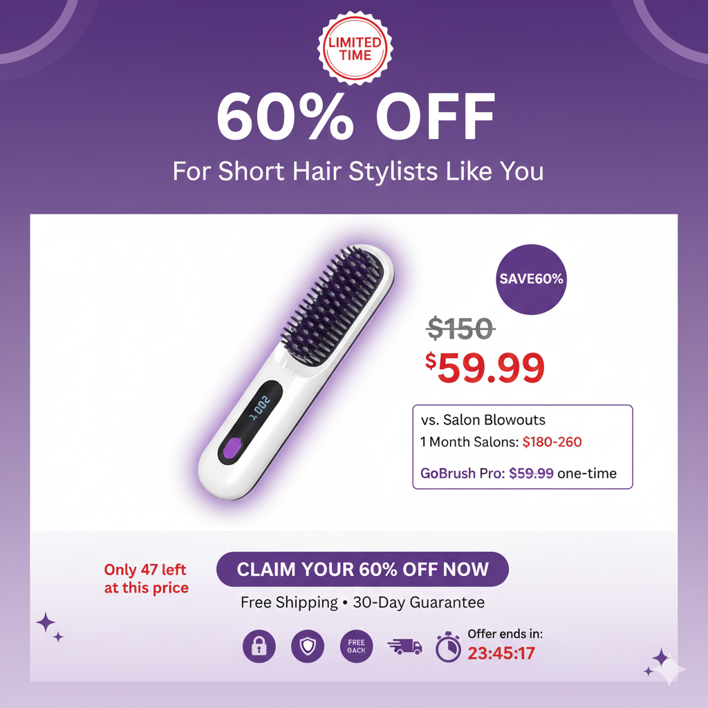 Lixora GoBrush Pro -  The Short Hair Specialist