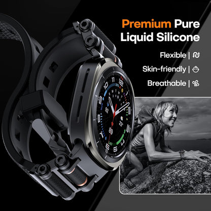 Lixora™ - Novex TitanRoll Watch Band for Novex X1 Pro Smartwatch