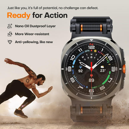 Lixora™ - Novex TitanRoll Watch Band for Novex X1 Pro Smartwatch