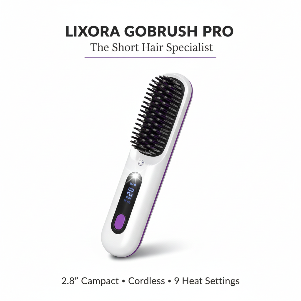 Lixora GoBrush Pro -  The Short Hair Specialist