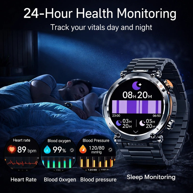 Novex™ Titan X3 Pro - Rugged GPS Smartwatch