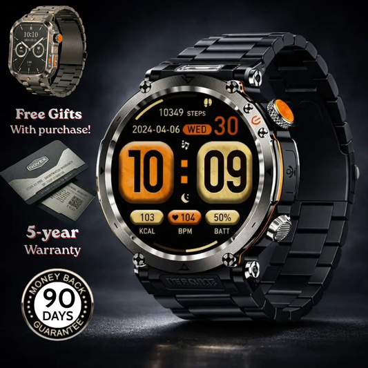 Lixora™ - Novex Titan X3 Pro - Rugged GPS Smartwatch