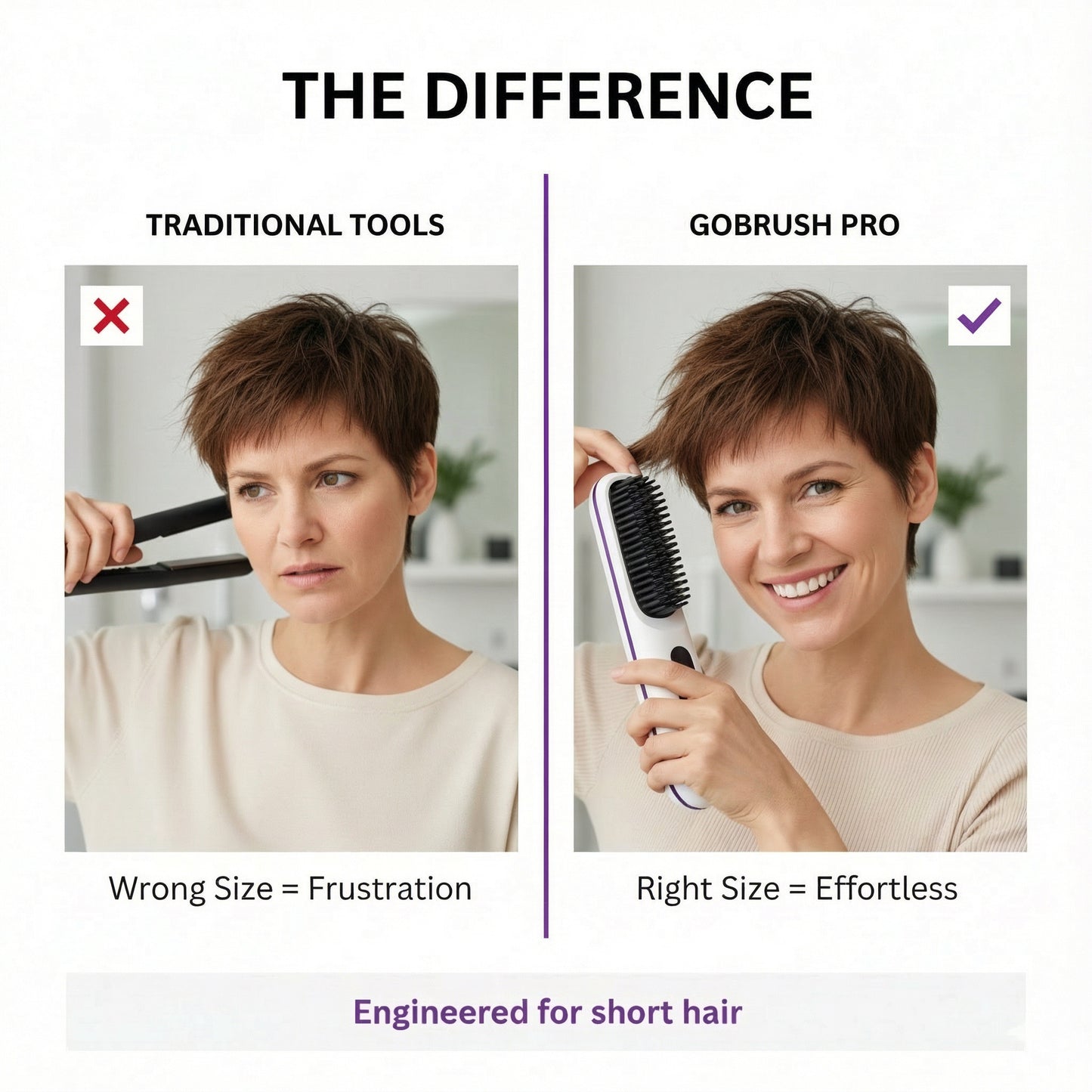Lixora GoBrush Pro -  The Short Hair Specialist