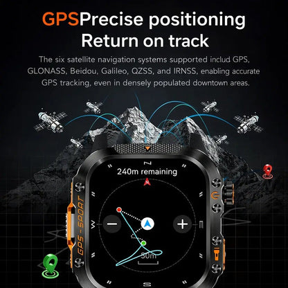 Lixora™ - Novex Titan X2 Pro - Rugged GPS Smartwatch