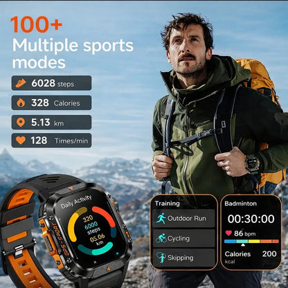 Lixora™ - Novex Titan X2 Pro - Rugged GPS Smartwatch