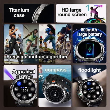 Novex™ Titan X3 Pro - Rugged GPS Smartwatch