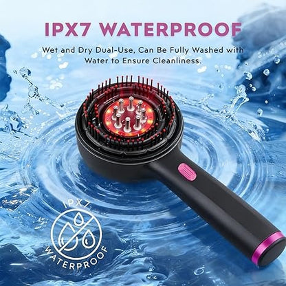 Lixora™ Red Light Scalp Massager - Boost Hair Growth & Reduce Shedding