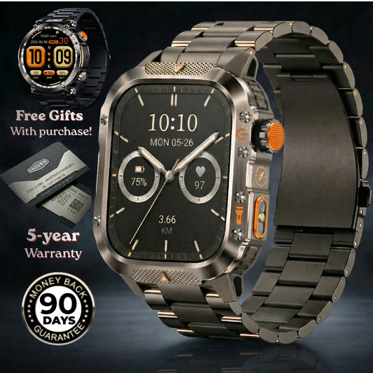 Lixora™ - Novex Titan X2 Pro - Rugged GPS Smartwatch