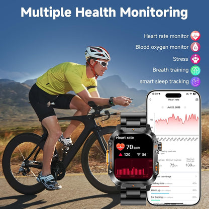 Lixora™ - Novex Titan X2 Pro - Rugged GPS Smartwatch