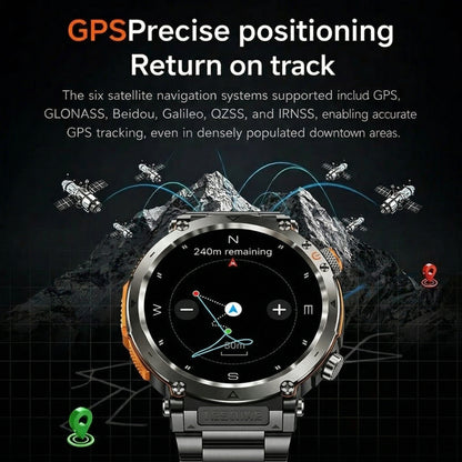 Novex™ Titan X3 Pro - Rugged GPS Smartwatch