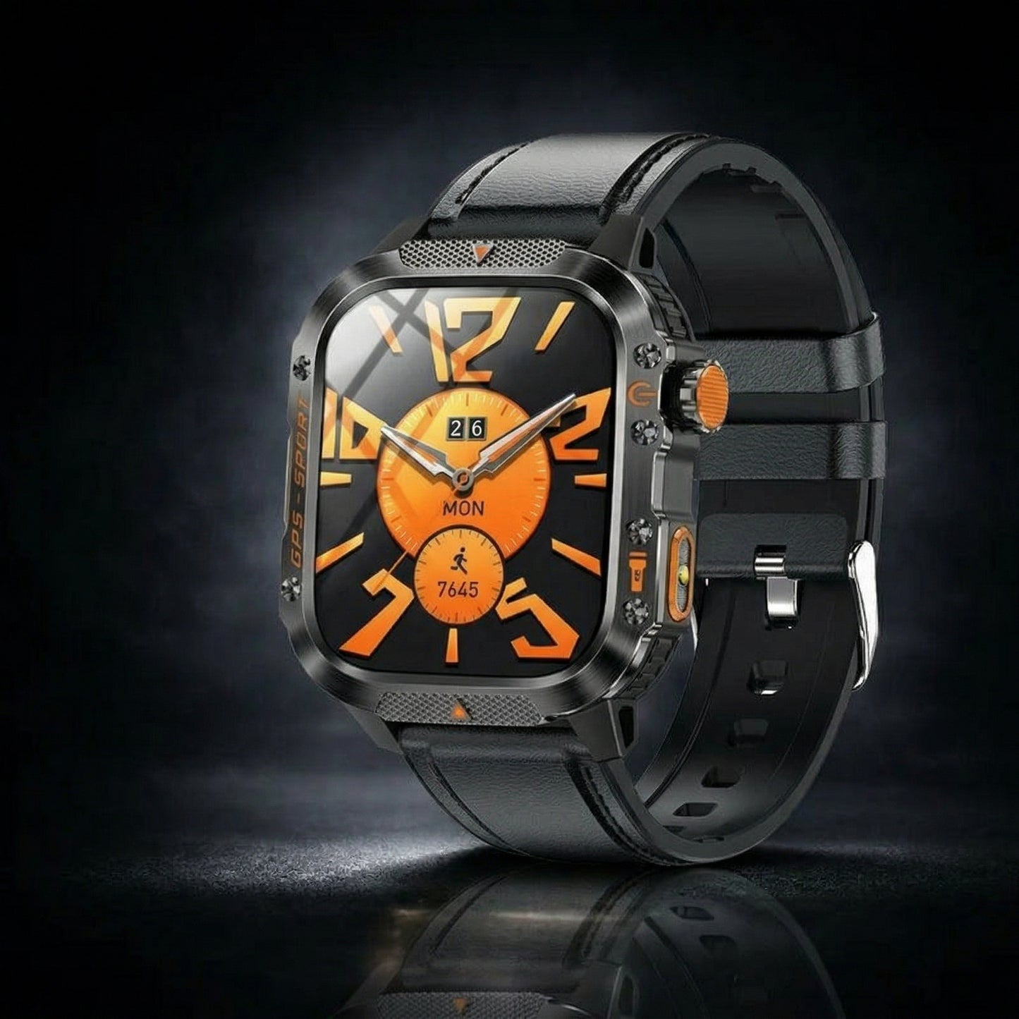 Lixora™ - Novex Titan X2 Pro - Rugged GPS Smartwatch