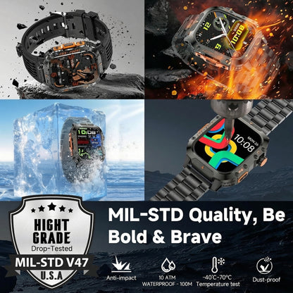 Lixora™ - Novex Titan X2 Pro - Rugged GPS Smartwatch