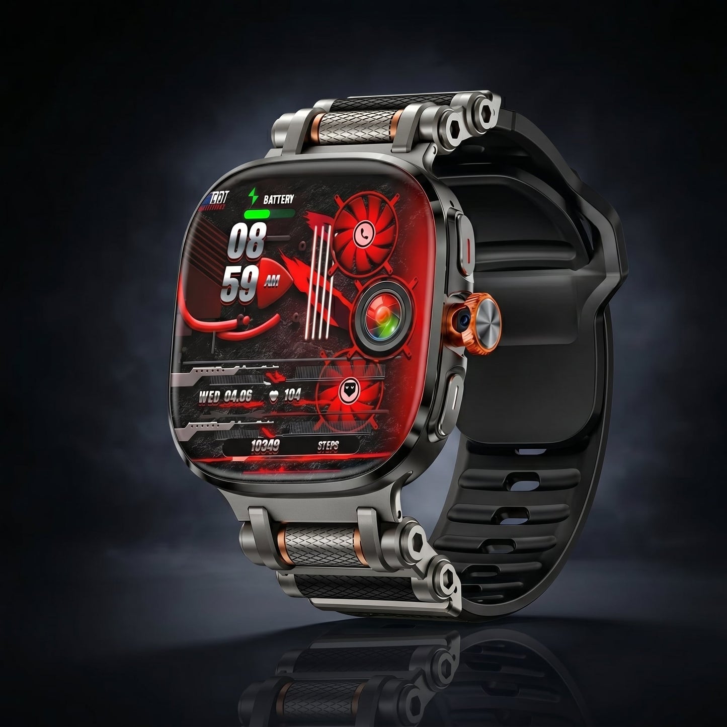 Lixora™ - Novex TitanRoll Watch Band for Novex X1 Pro Smartwatch