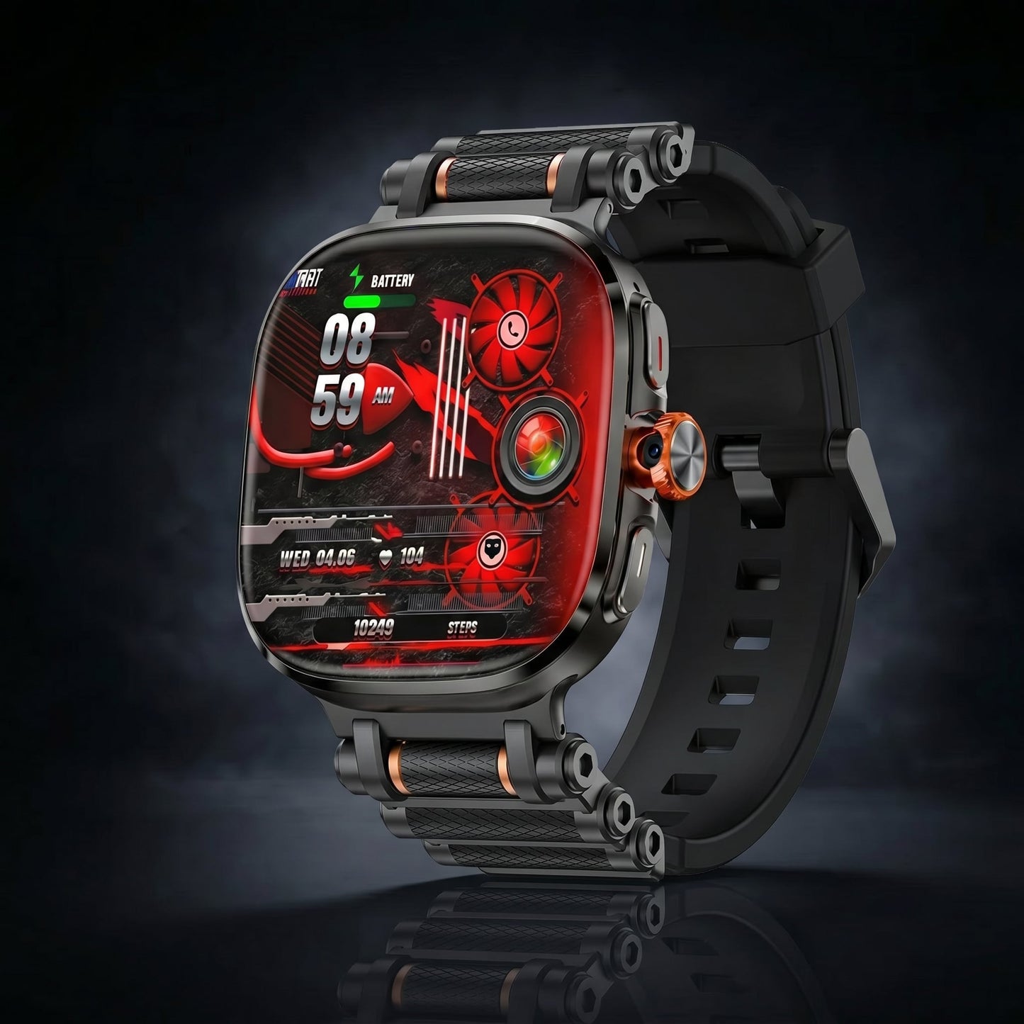 Lixora™ - Novex TitanRoll Watch Band for Novex X1 Pro Smartwatch