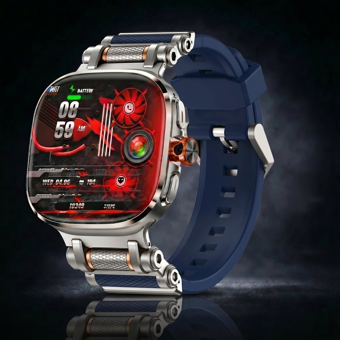 Lixora™ - Novex TitanRoll Watch Band for Novex X1 Pro Smartwatch