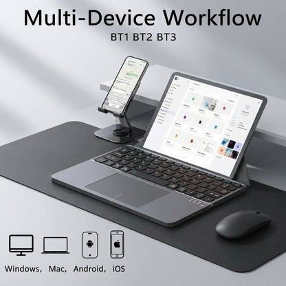 Lixora™ Foldable Bluetooth Keyboard with Touchpad