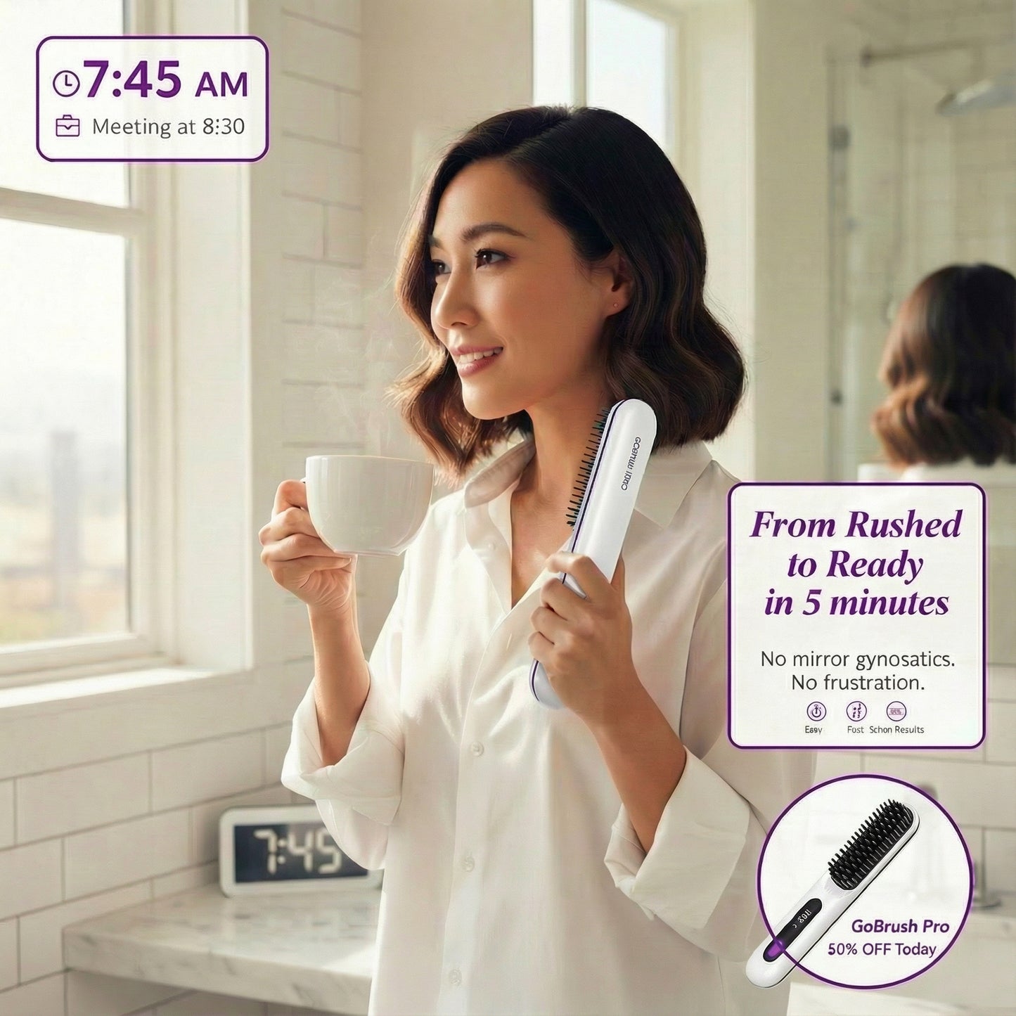 Lixora GoBrush Pro -  The Short Hair Specialist