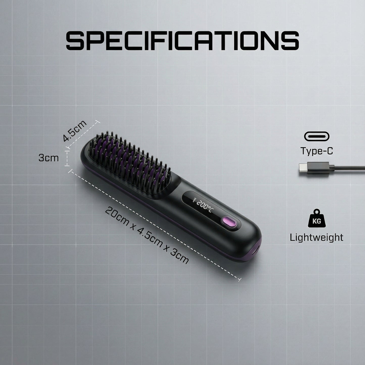 Lixora GoBrush Pro -  The Short Hair Specialist