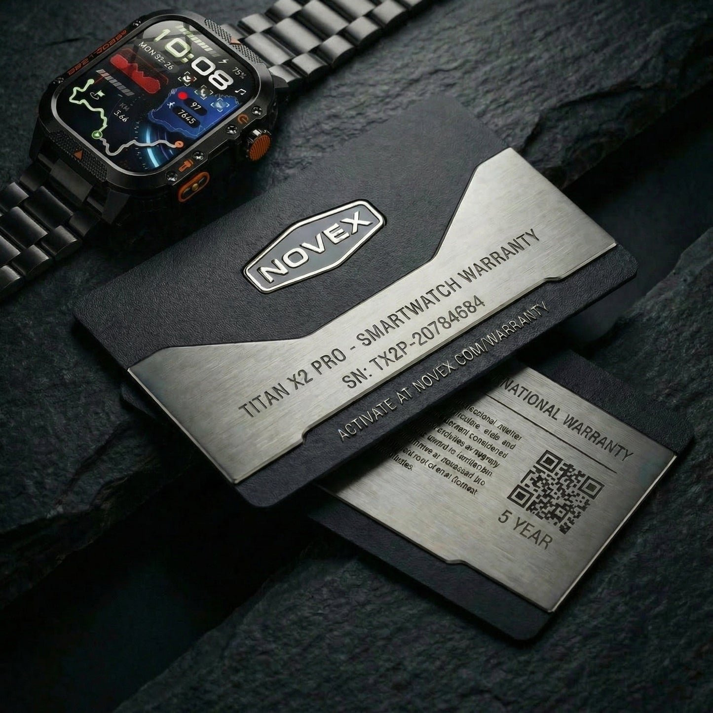 Lixora™ - Novex Titan X2 Pro - Rugged GPS Smartwatch